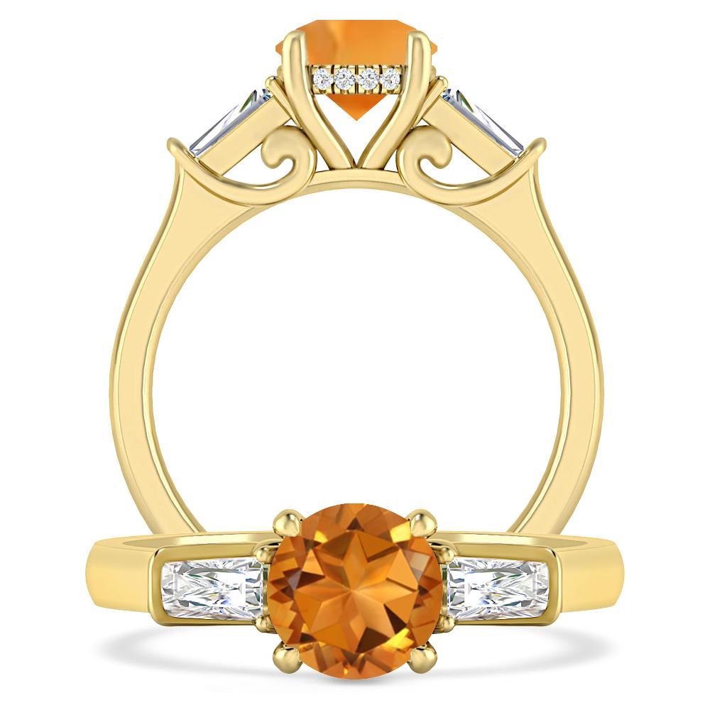 Yellow Gold - Citrine