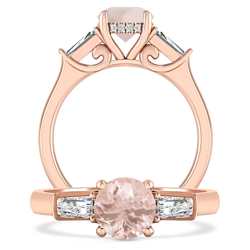 Rose Gold - Morganite