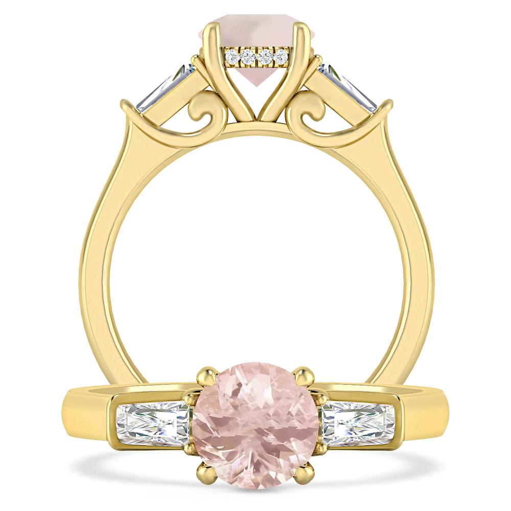 Yellow Gold - Morganite