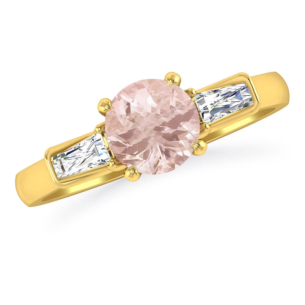 Yellow Gold - Morganite