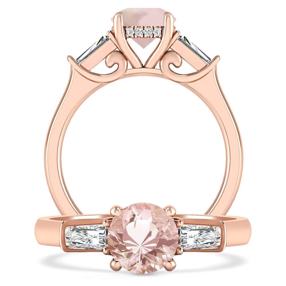 Rose Gold - Morganite