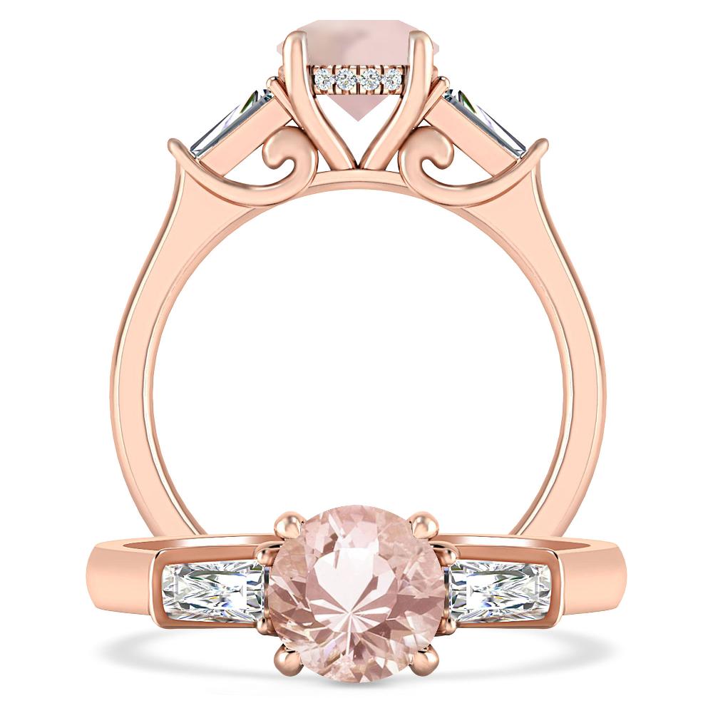 Rose Gold - Morganite