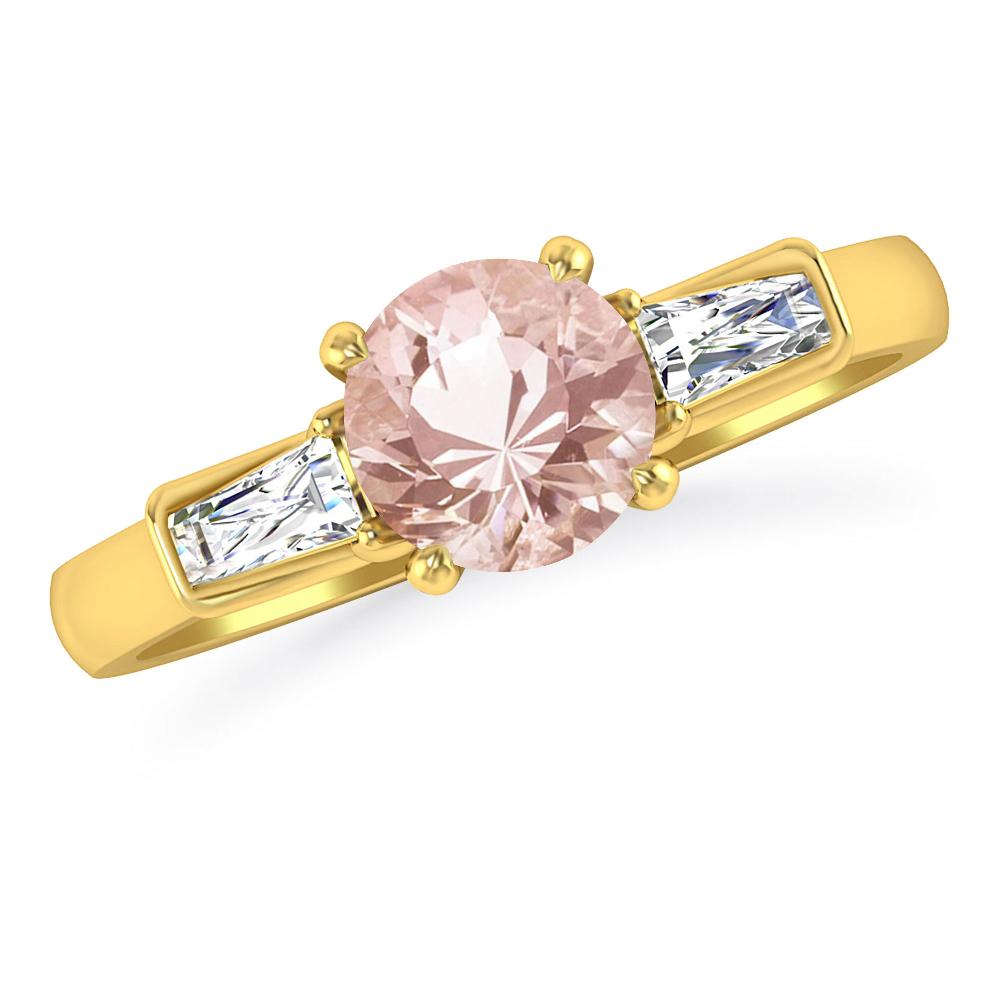 Yellow Gold - Morganite