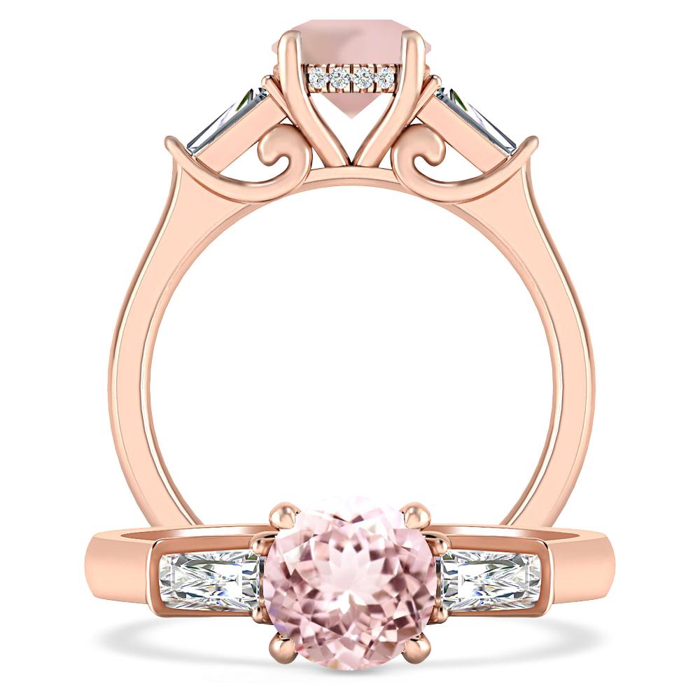 Rose Gold - Morganite