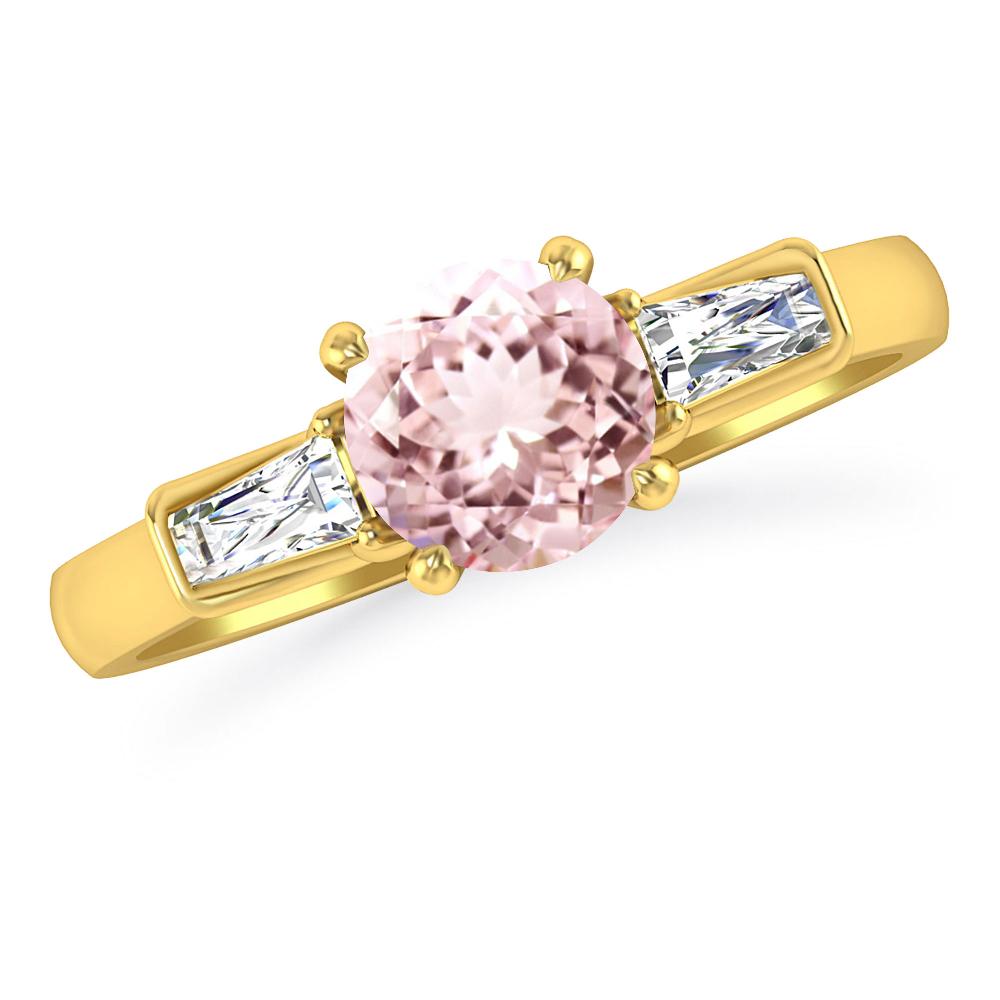 Yellow Gold - Morganite