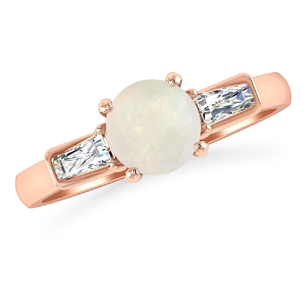 Rose Gold - Opal