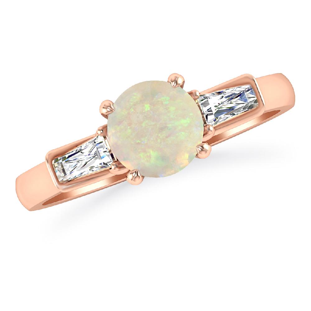 Rose Gold - Opal