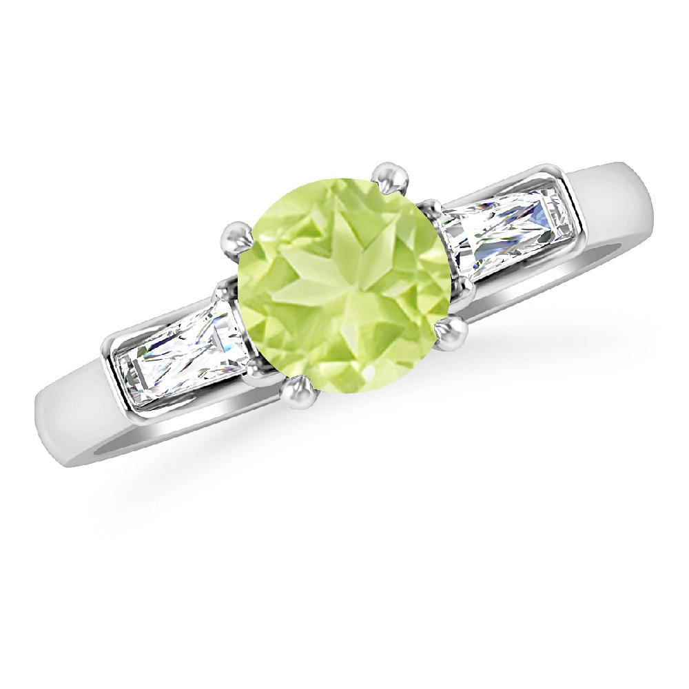 White Gold - Peridot