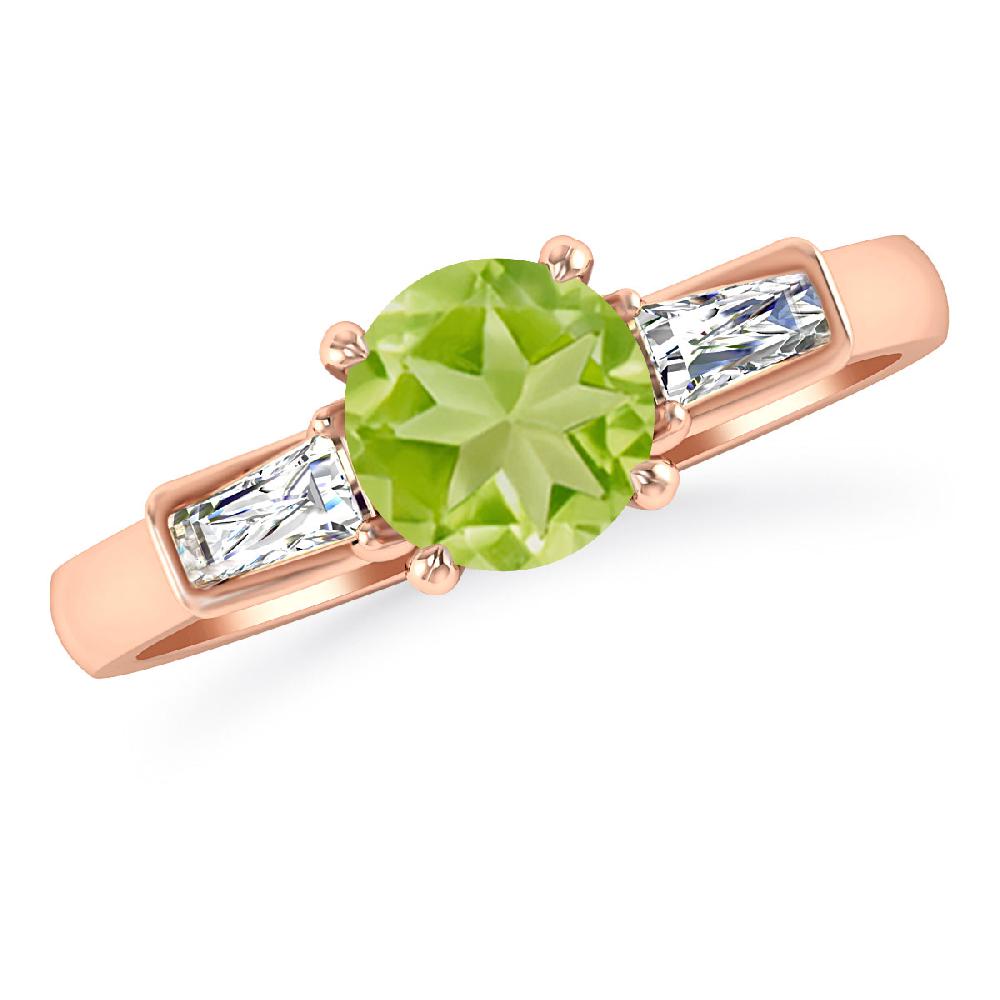 Rose Gold - Peridot