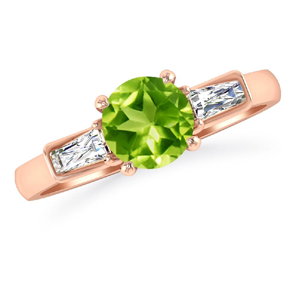 Rose Gold - Peridot