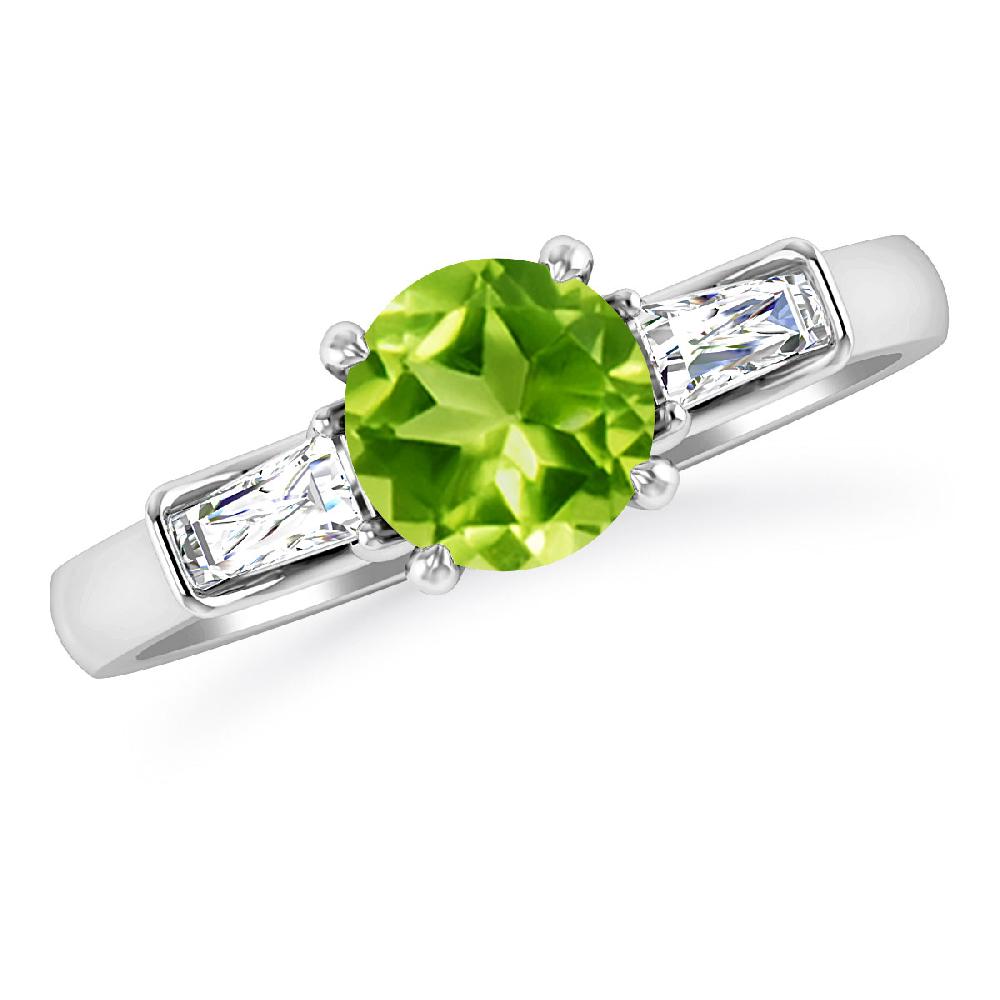 White Gold - Peridot