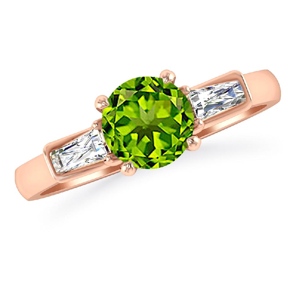 Rose Gold - Peridot