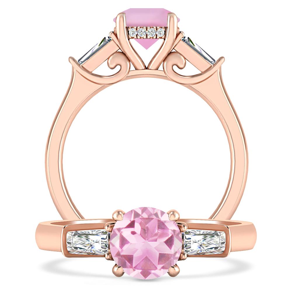 Rose Gold - Pink Tourmaline