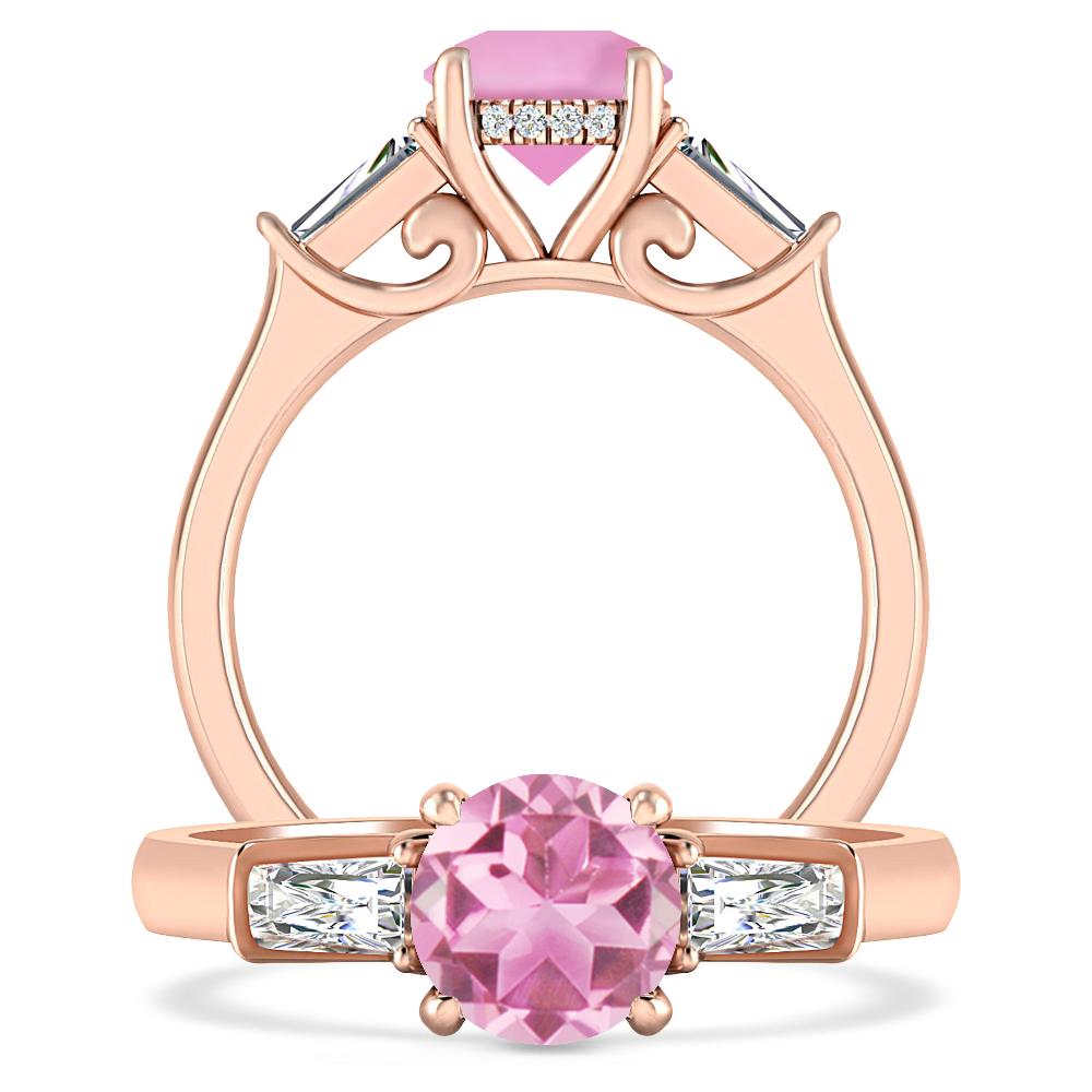 Rose Gold - Pink Tourmaline