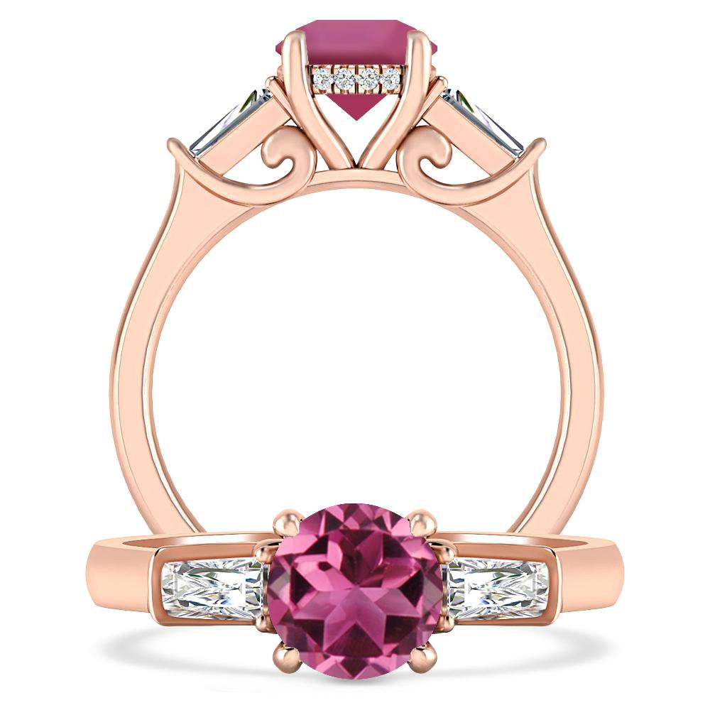 Rose Gold - Pink Tourmaline