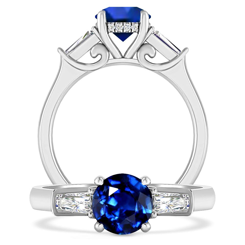 White Gold - Sapphire