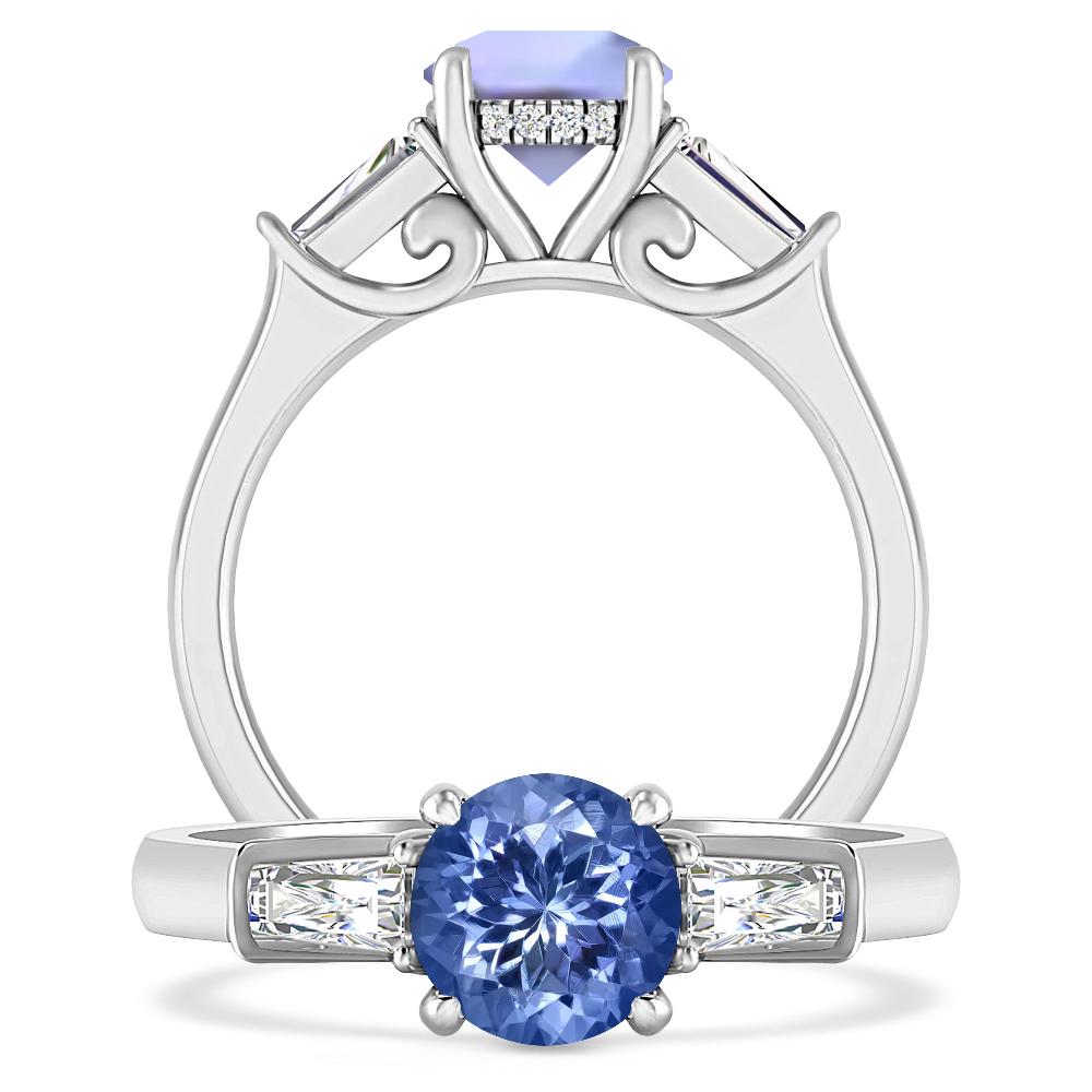 White Gold - Tanzanite