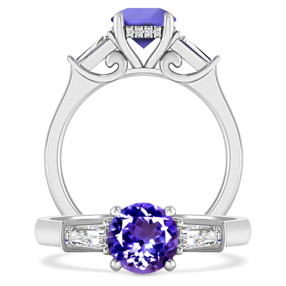 White Gold - Tanzanite