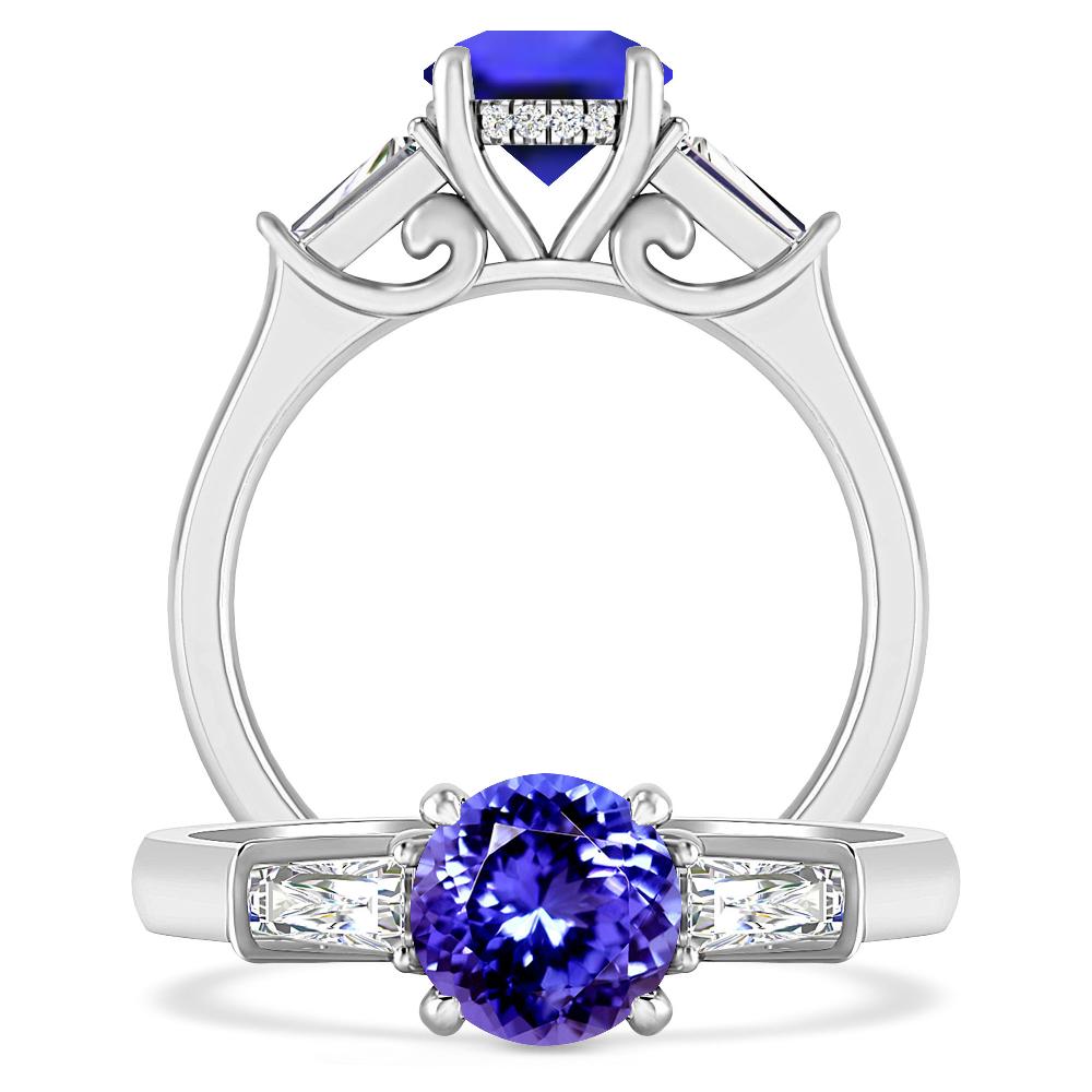 White Gold - Tanzanite