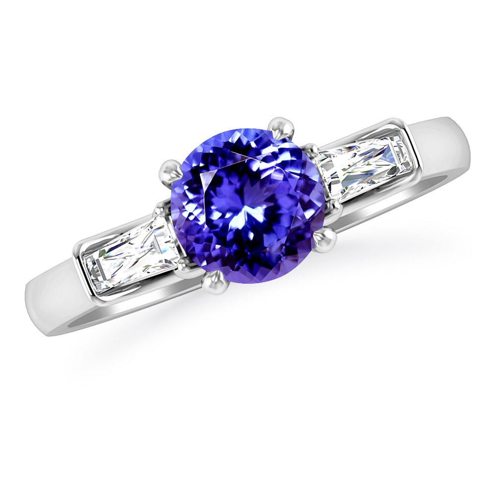 White Gold - Tanzanite