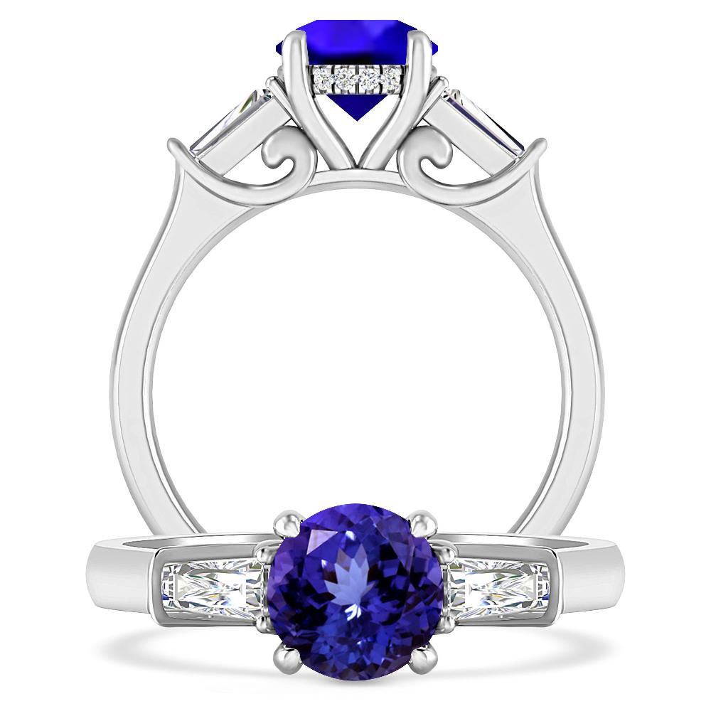 White Gold - Tanzanite