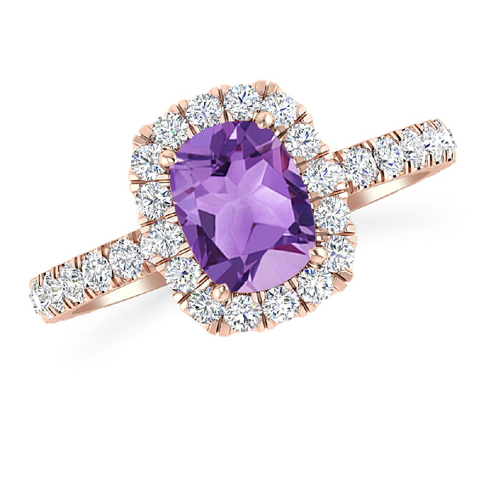 Rose Gold - Amethyst