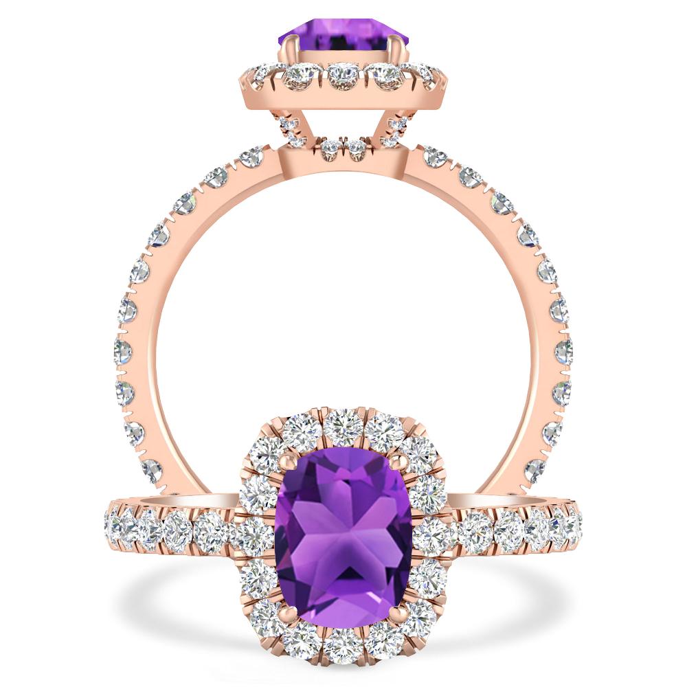 Rose Gold - Amethyst