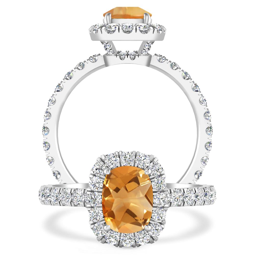 White Gold - Citrine