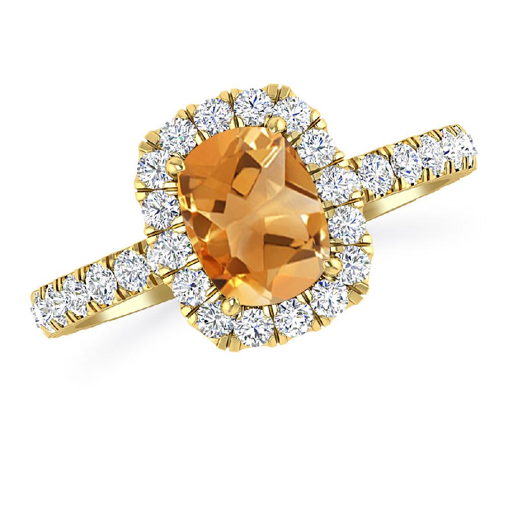 Yellow Gold - Citrine