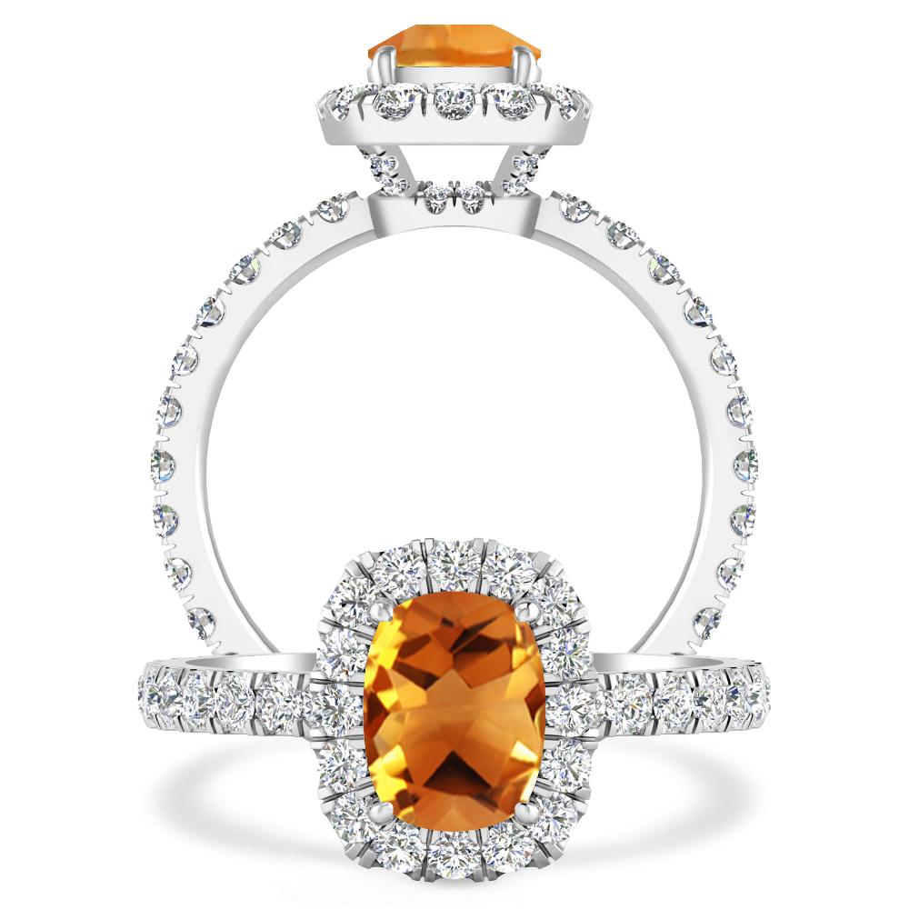 White Gold - Citrine