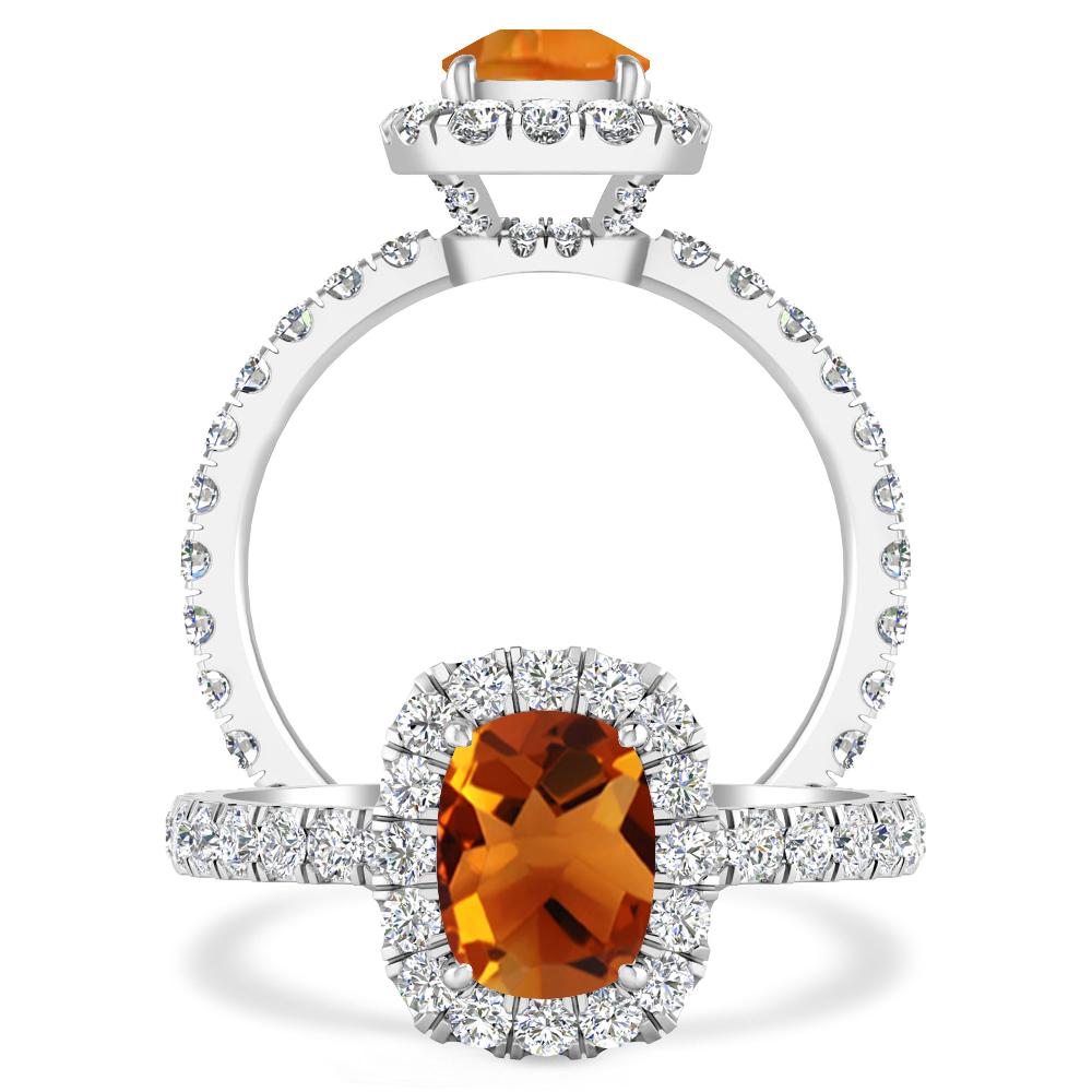 White Gold - Citrine