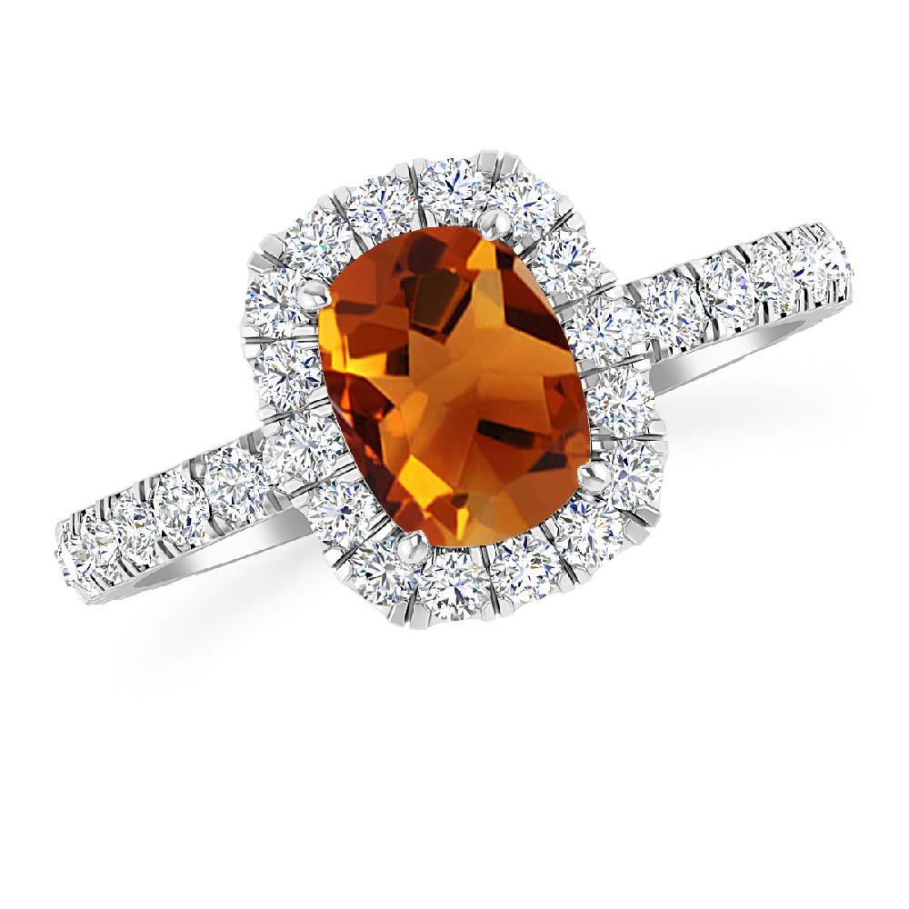 White Gold - Citrine