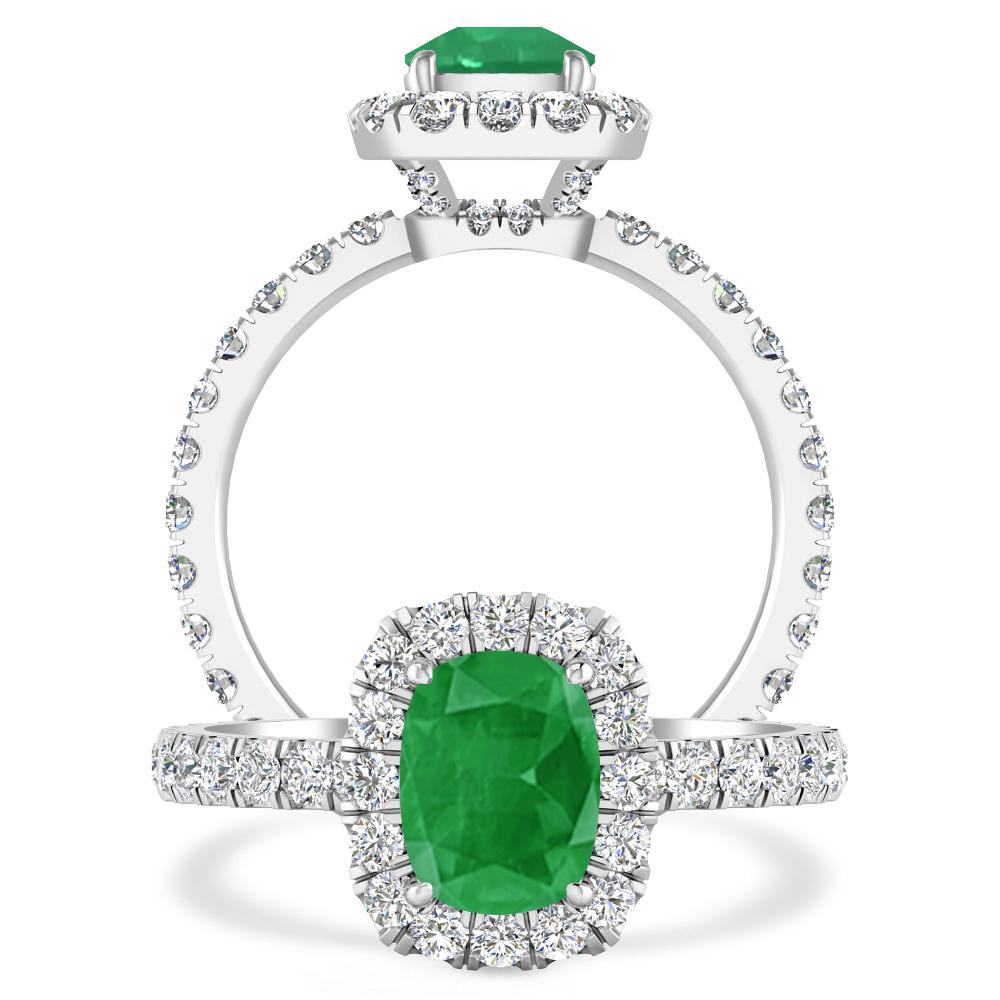 White Gold - Emerald