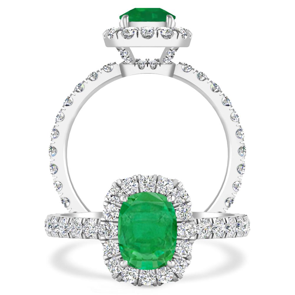 White Gold - Emerald