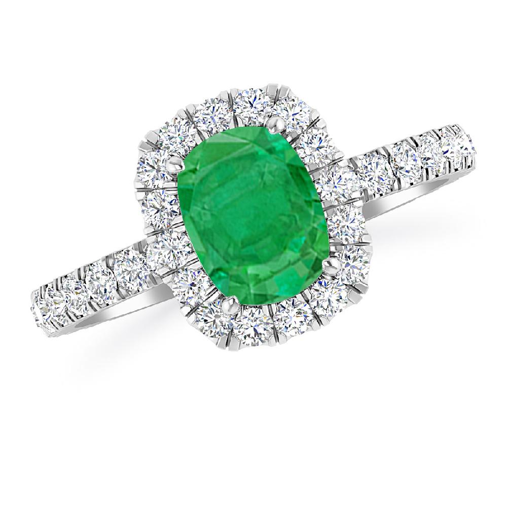 White Gold - Emerald