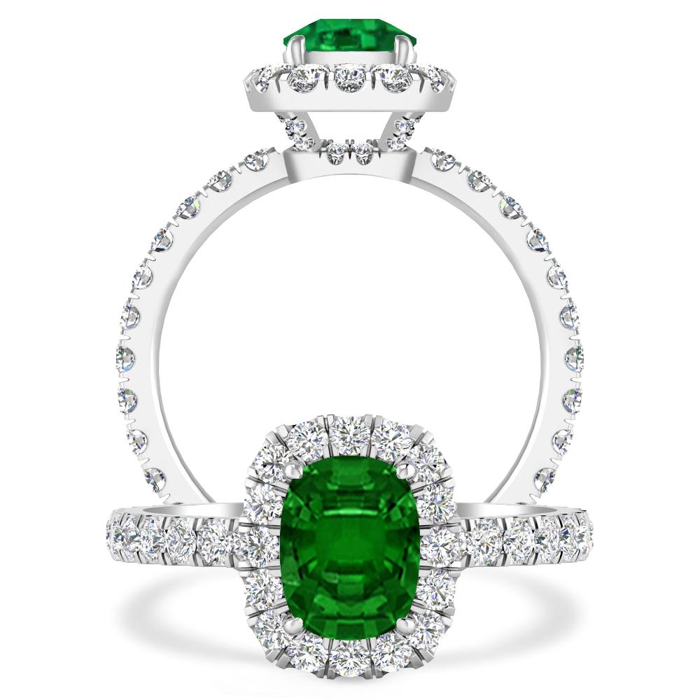 White Gold - Emerald