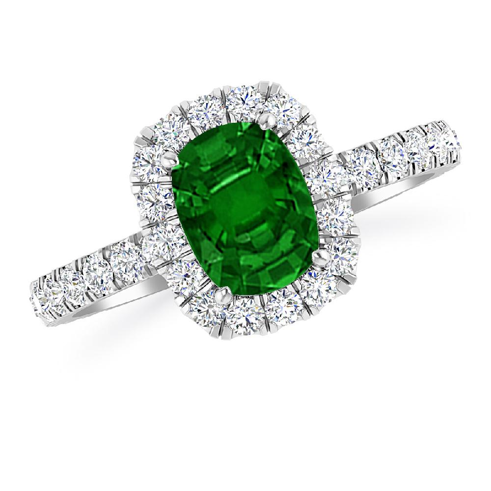 White Gold - Emerald