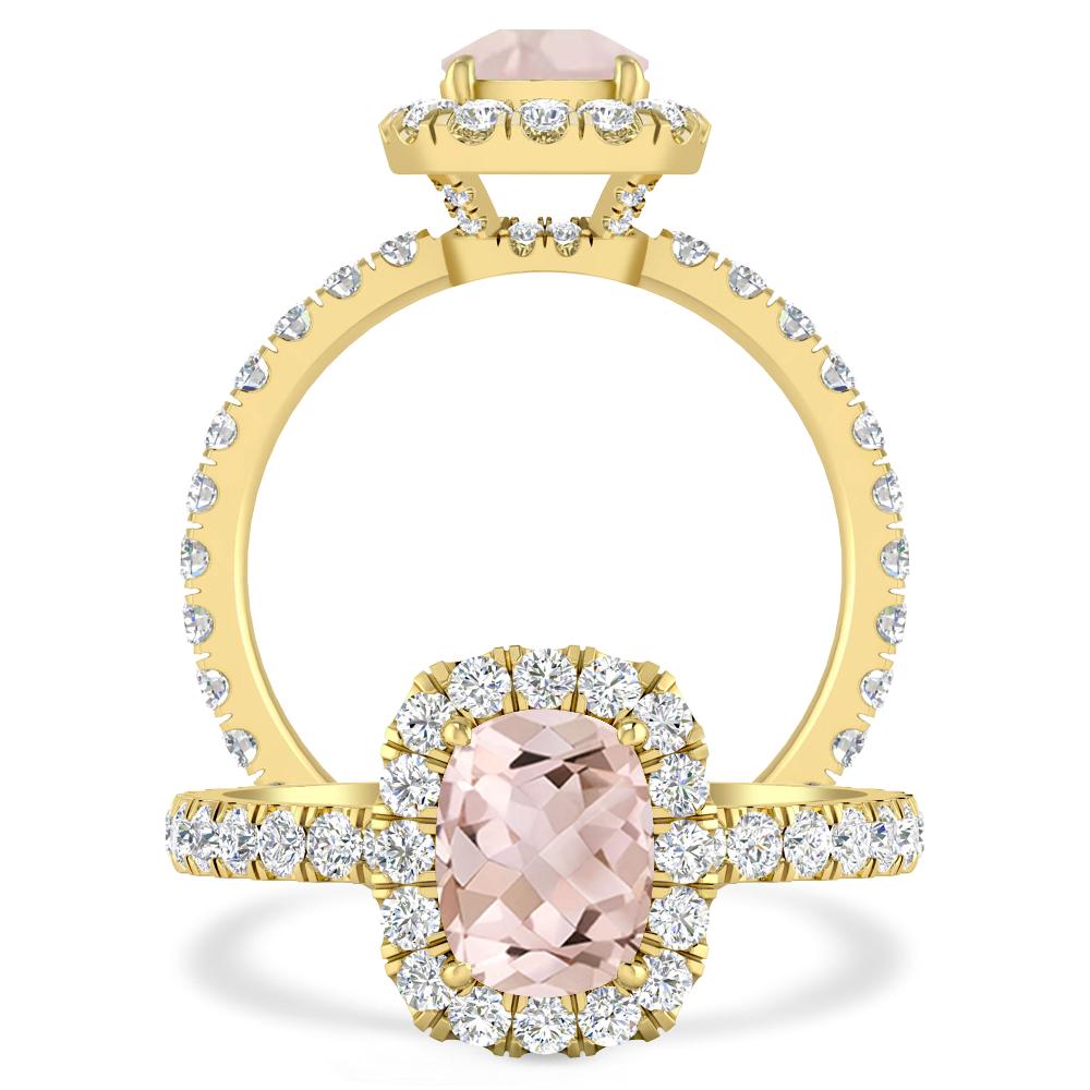 Yellow Gold - Morganite