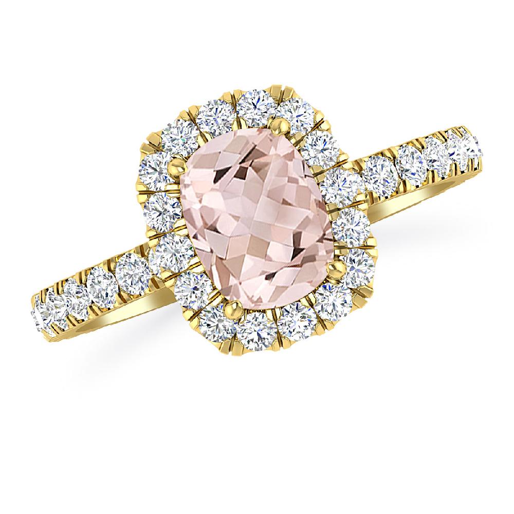 Yellow Gold - Morganite