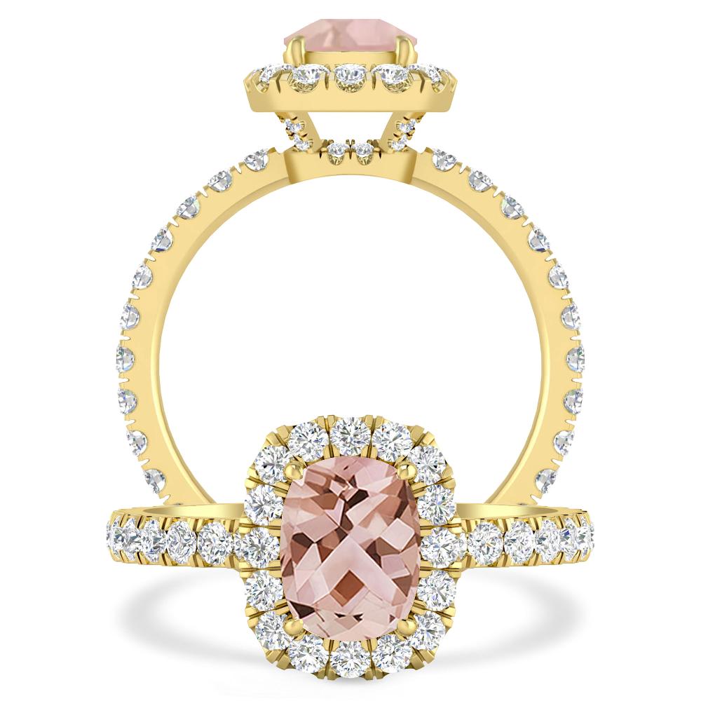 Yellow Gold - Morganite