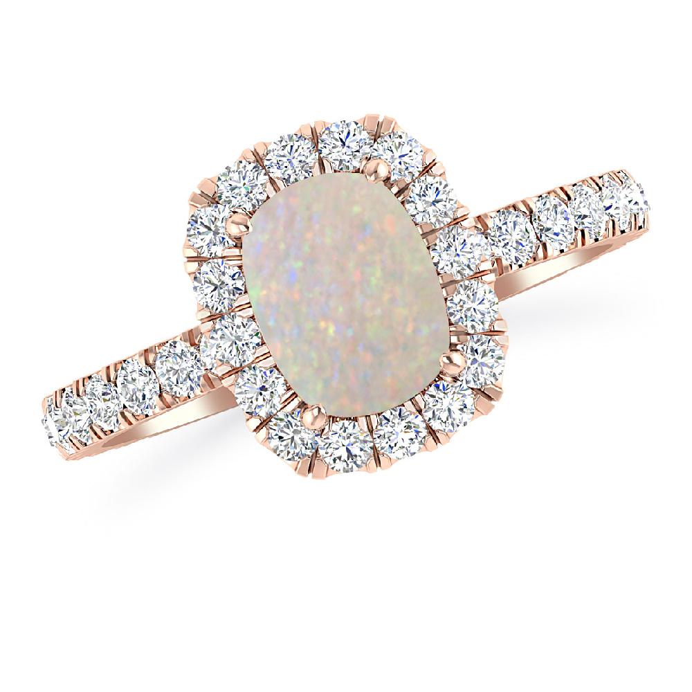 Rose Gold - Opal