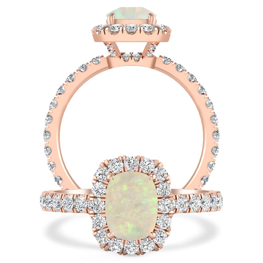 Rose Gold - Opal