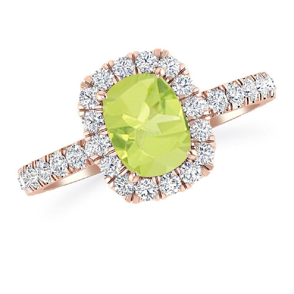 Rose Gold - Peridot