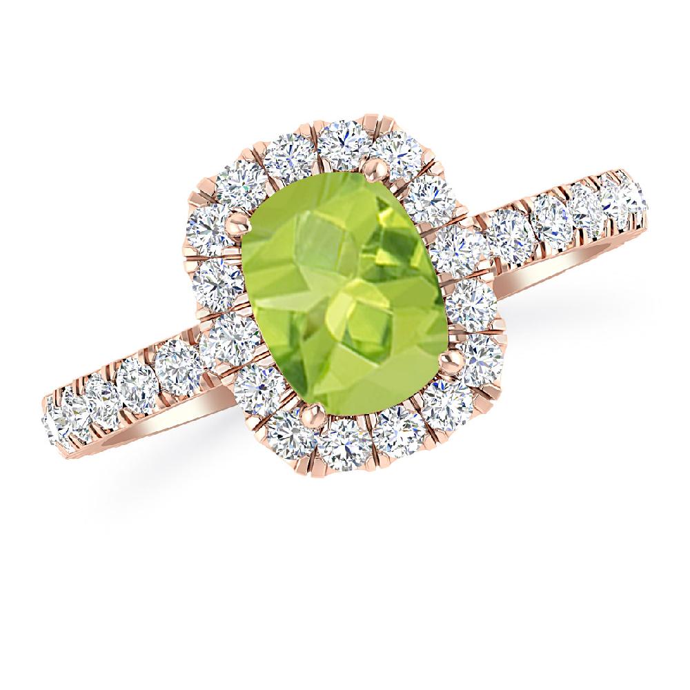 Rose Gold - Peridot