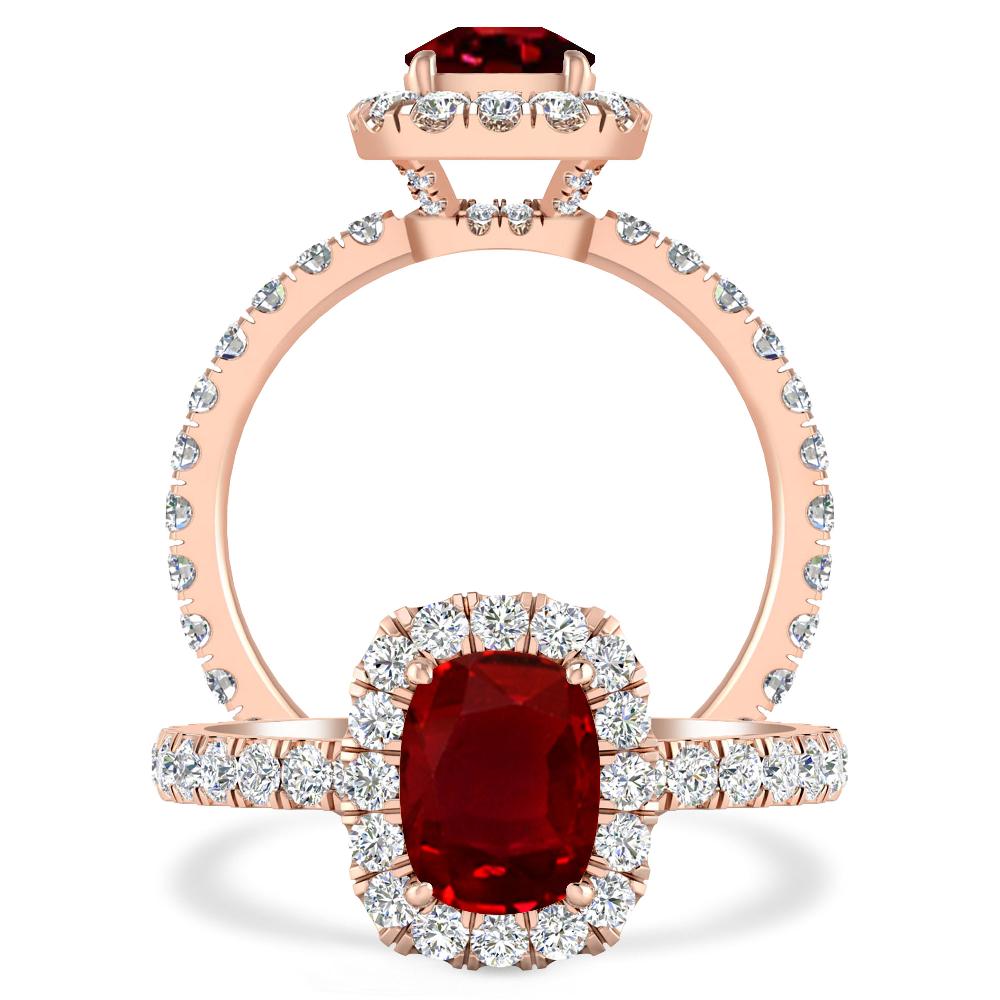 Rose Gold - Ruby