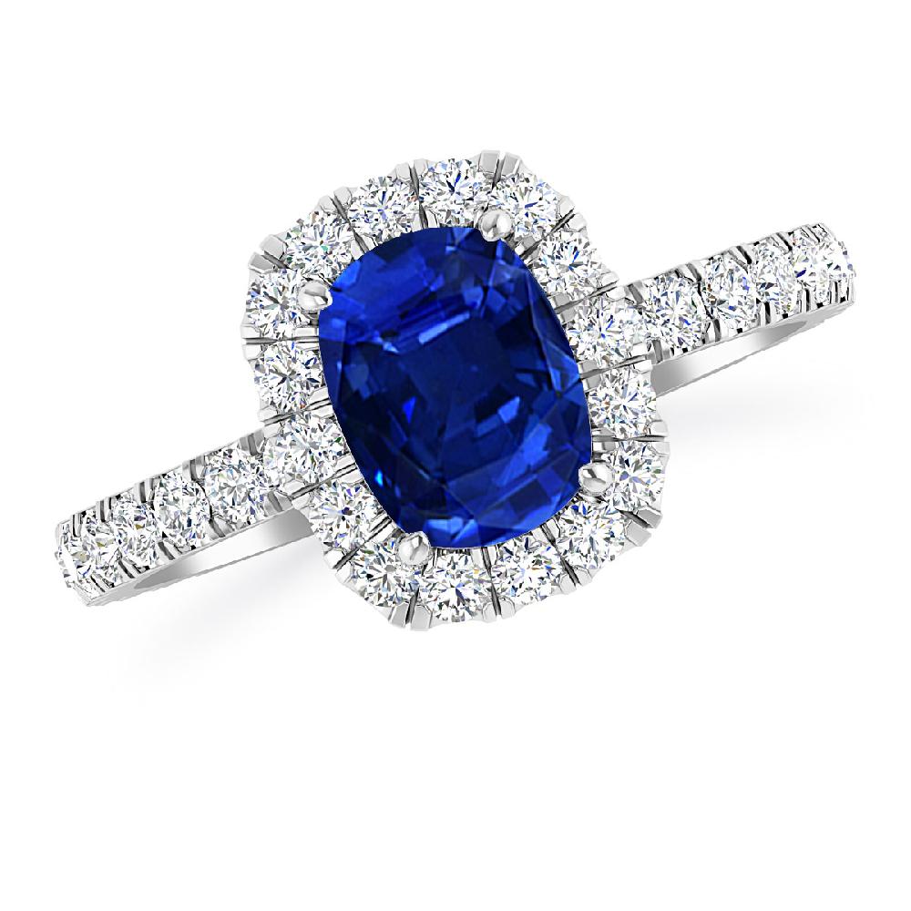 White Gold - Sapphire