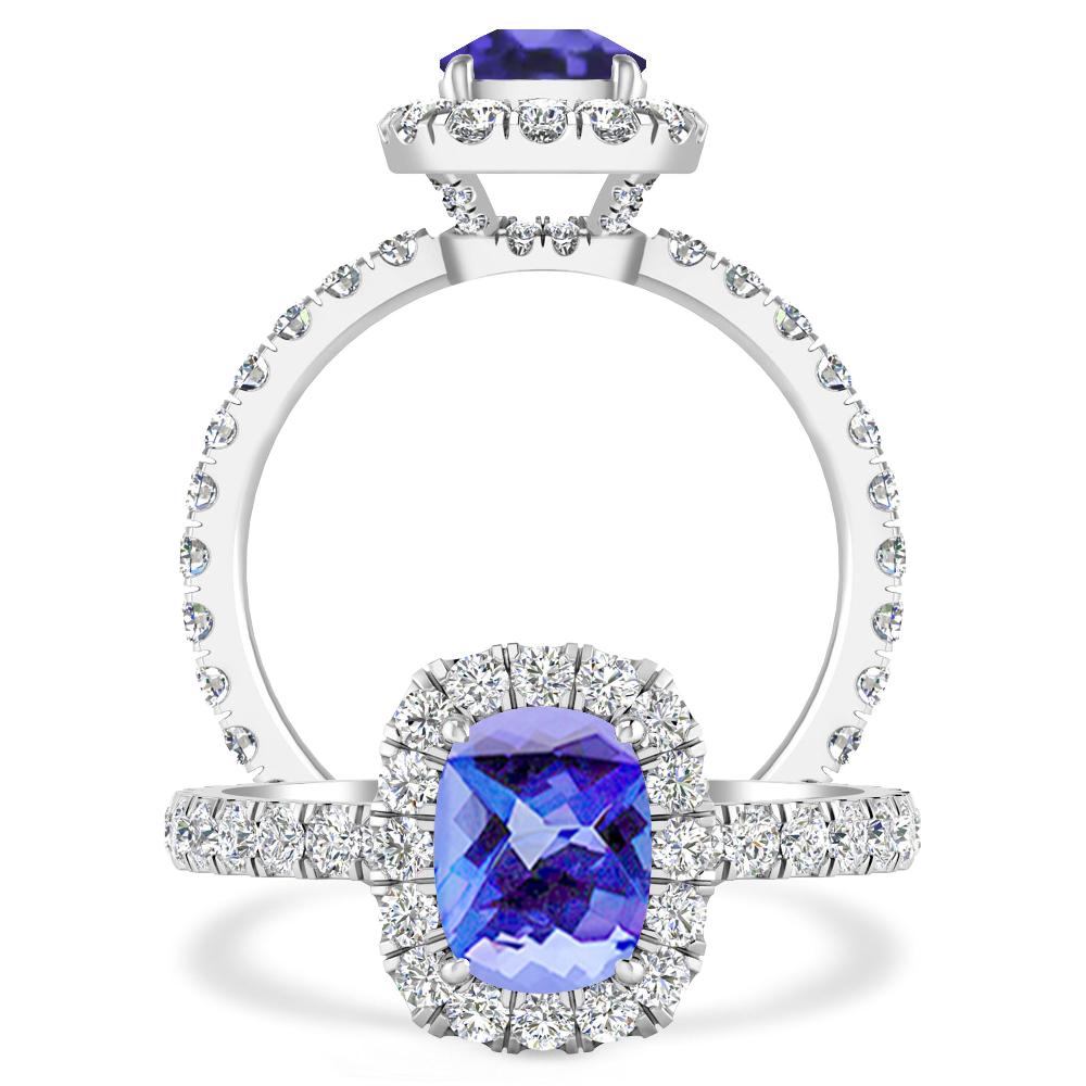 White Gold - Tanzanite