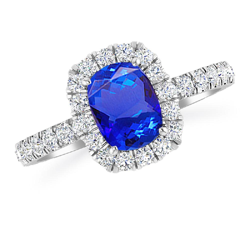 White Gold - Tanzanite