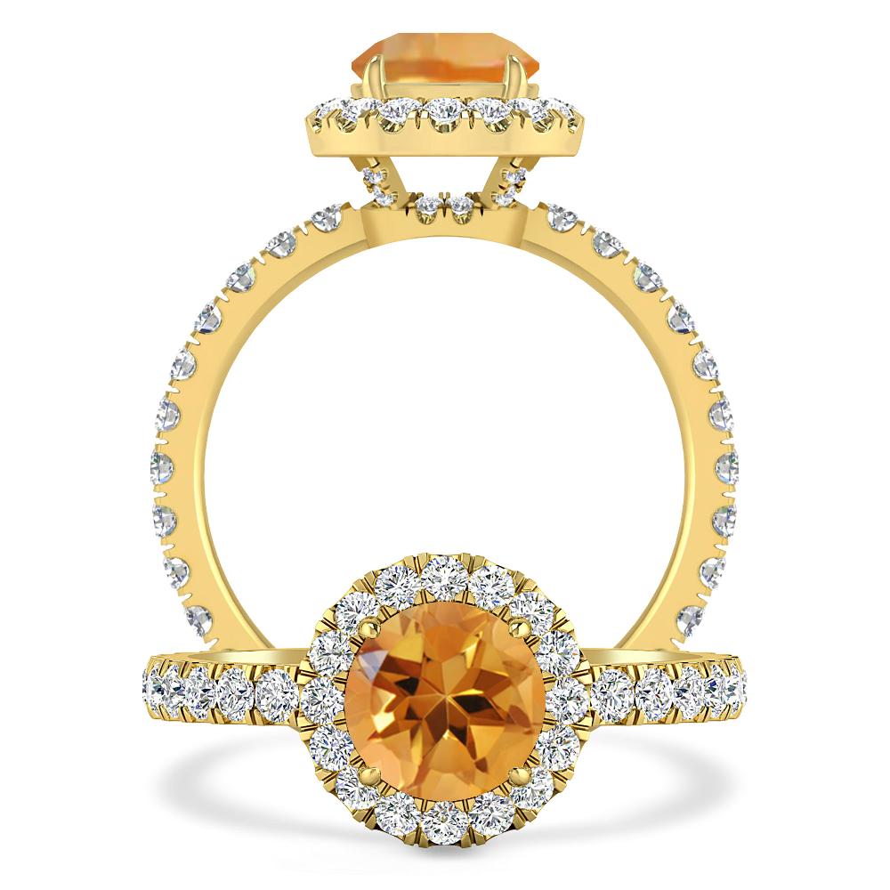 Yellow Gold - Citrine
