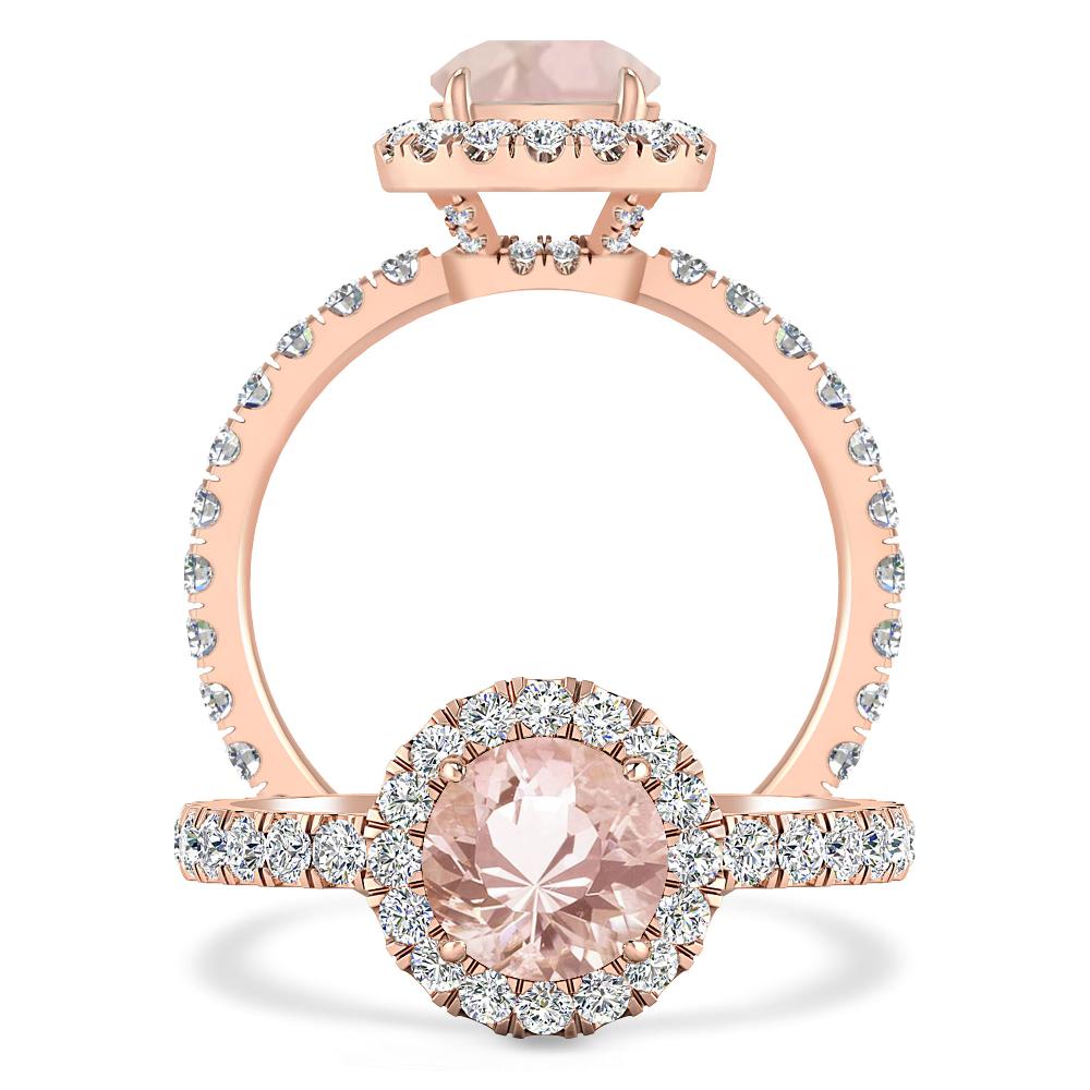 Rose Gold - Morganite